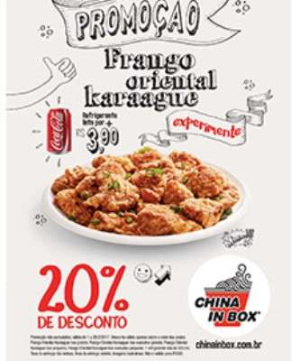 Imagem: China In Box Promove Prato Karaague