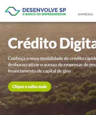 Imagem: Desenvolve SP Cresce 223% em 2019