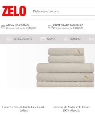 Imagem: Zelo Investe no Varejo Digital ao Modernizar Site