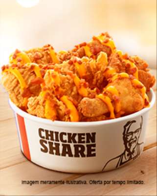 Imagem: Chicken Share Retorna ao Cardápio do KFC