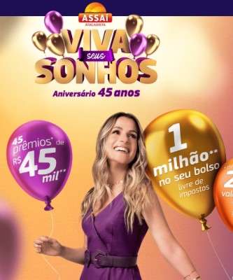 Imagem: Assaí Atacadista Distribui R$ 5 Milhões em Prêmios