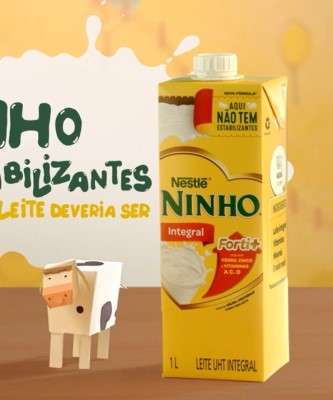 Imagem: Ninho Destaca Nova Fórmula em Filme para TV
