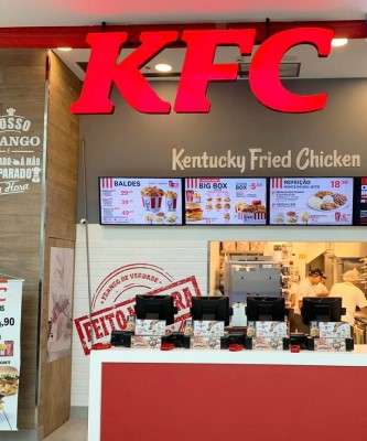 Imagem: KFC Abre no Shopping Estação BH (MG)