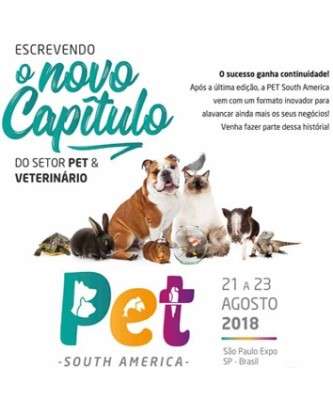 Imagem: Pet South America Ocorrerá em São Paulo (SP)