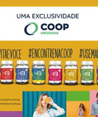 Imagem: Rede de Drogarias Lança Vitaminas +VITA