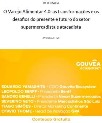 Imagem: Painel Debate Futuro de Supermercados e Atacados