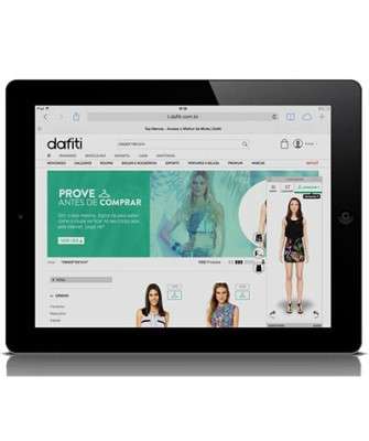 Imagem: Dafiti Lança Provador de Roupas Virtual