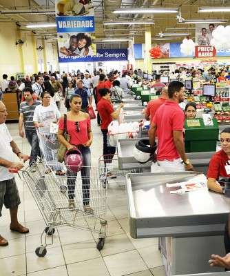Imagem: Supermercados de SP Recuam 1,08% em Setembro