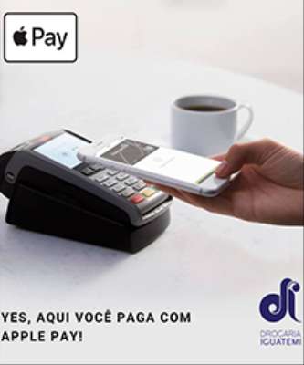 Imagem: Drogaria Iguatemi Passa a Oferecer Serviço Apple Pay