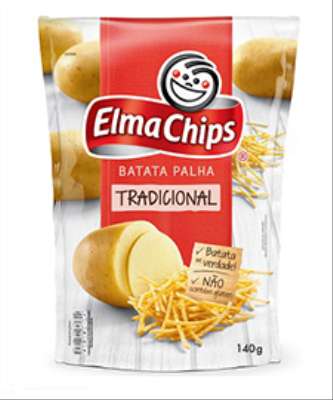Imagem: Batata Palha Elma Chips Veste Nova Embalagem