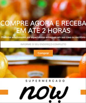 Imagem: Supermercado Now Entrega em Até 2 Horas