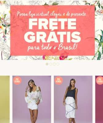 Imagem: Florinda Inaugura E-commerce