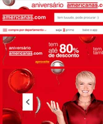 Imagem: Lojas Americanas Registra Maior Volume de Pesquisas Online
