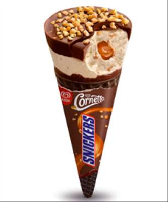 Imagem: Cornetto Snickers é a Novidade da Kibon