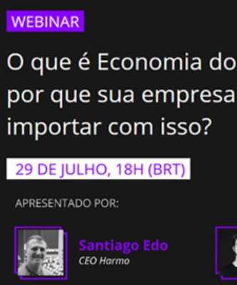 Imagem: Startup Harmo Convida para Webinar