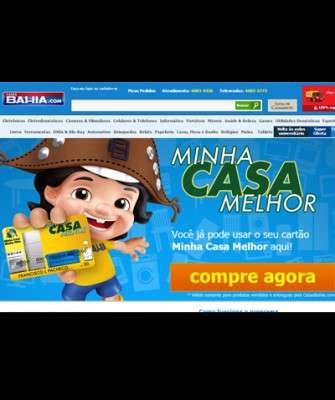 Imagem: Sites da Cnova Lançam Hotsite Para o Cartão