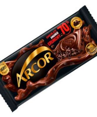 Imagem: Arcor Lança Chocolate Amargo com Crocantes