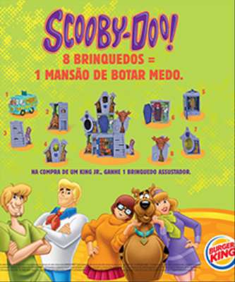 Imagem: Burger King Traz Colecionáveis do Scooby-Doo!