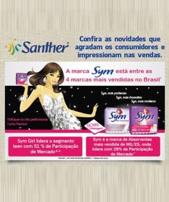 Imagem: Santher Mostra na ABAD Grandes Inovações nos Negócios