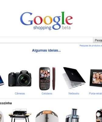 Imagem: Google Shopping Começa a Ser Utilizado no E-commerce do BR