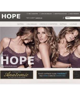 Imagem: E-commerce da Hope Cresce Acima de 200%