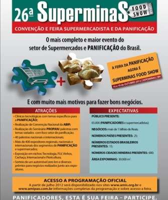 Imagem: Superminas Food Show 2012 Integra Setor de Panificação