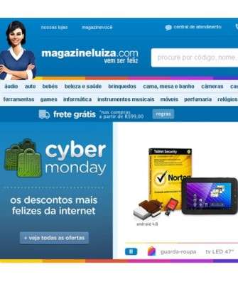 Imagem: E-commerce Bilionário do Magazine Luiza