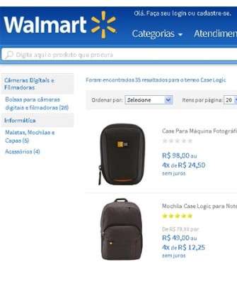 Imagem: Parceria Walmart e Case Logic