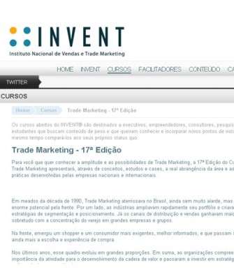 Imagem: Invent Realiza Curso de Trade Marketing