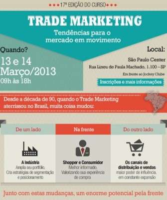 Imagem: 17° Curso de Trade Marketing