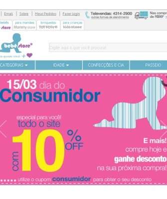 Imagem: Bebê Store Recebe Investimento de R$20 Milhões