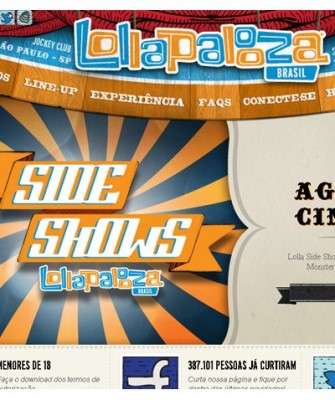 Imagem: Netshoes Apoia Lollapalooza Brasil 2013