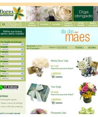 Imagem: Flores Online Investe em Mix de Produtos Para o Dia das Mães