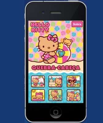 Imagem: Quebra-Cabeça Hello Kitty em Aplicativos