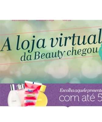 Imagem: The Beauty Box Lança Loja Virtual