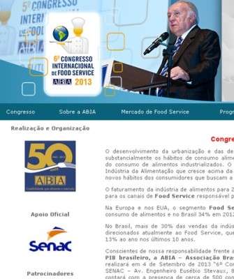 Imagem: 6º Congresso Internacional de Food Service em São Paulo