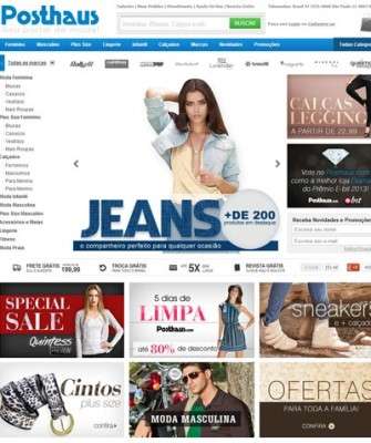 Imagem: Resultados do e-Commerce Posthaus.com
