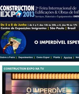 Imagem: Sansuy Participa da Construction Expo 2014