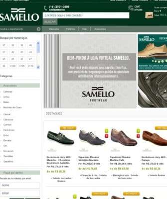 Imagem: Samello Inaugura e-Commerce