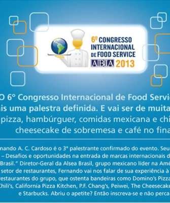Imagem: 6º Congresso Nacional de Food Service