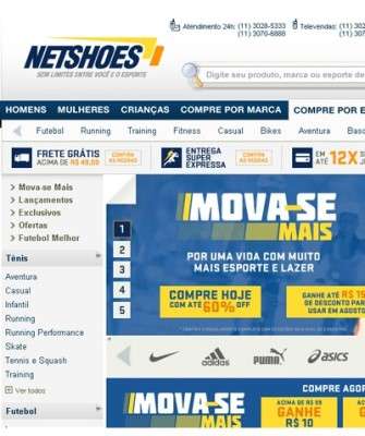 Imagem: Netshoes Personaliza Camisetas Para Corredores