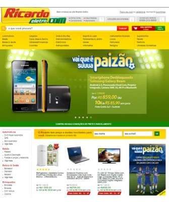 Imagem: Sem Notificação, Ricardo Eletro Mantém Vendas Online