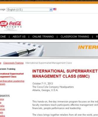 Imagem: Curso Internacional de Gerência de Supermercados