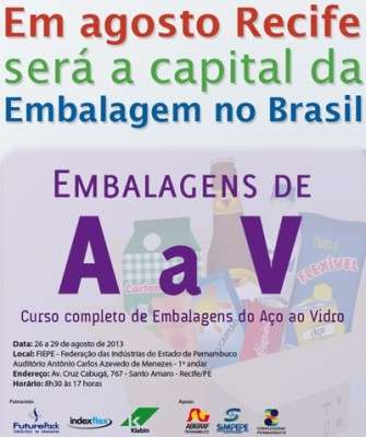 Imagem: Curso `Embalagem do Aço ao Vidro´