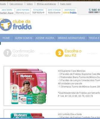 Imagem: Bebê Store Cria Assinatura de Produtos de Higiene Infantil