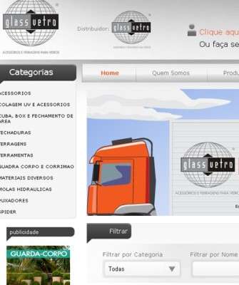 Imagem: Glass Vetro Anuncia Loja Virtual