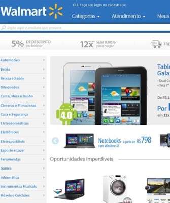 Imagem: Walmart Aposta em Shopping Virtual