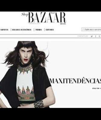 Imagem: Harper´s Bazaar Inaugura Loja Online