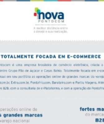 Imagem: Receita da Nova Pontocom Cresce no 1º Trimestre
