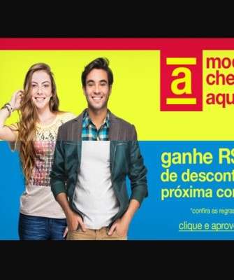 Imagem: Americanas.com Cria Categoria de Moda